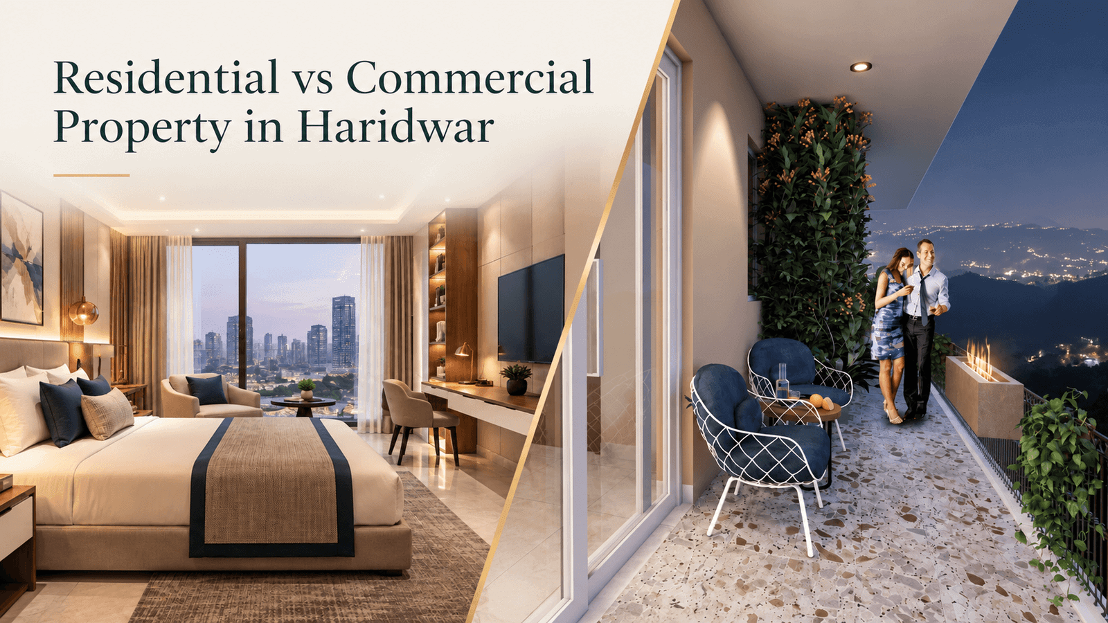 residential vs commercial property in haridwar